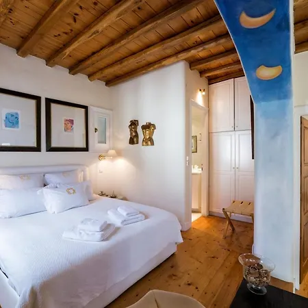 וילה The Galaxy Mykonos Art Zen With Large Pool Greek Classic Chic