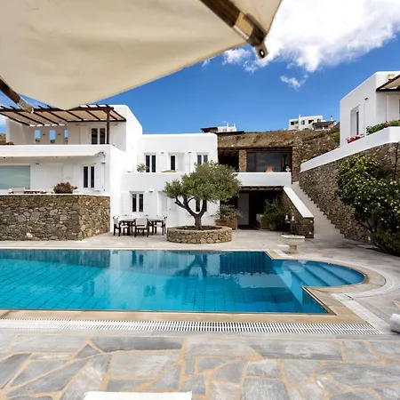 The Galaxy Mykonos Art Zen With Large Pool Greek Classic Chic