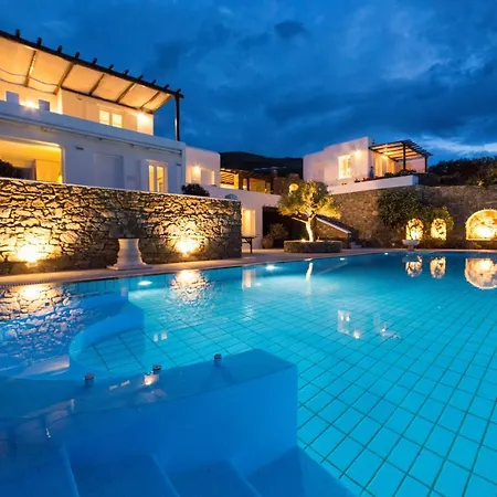 The Galaxy Mykonos Art Zen With Large Pool Greek Classic Chic וילה Mykonos Town