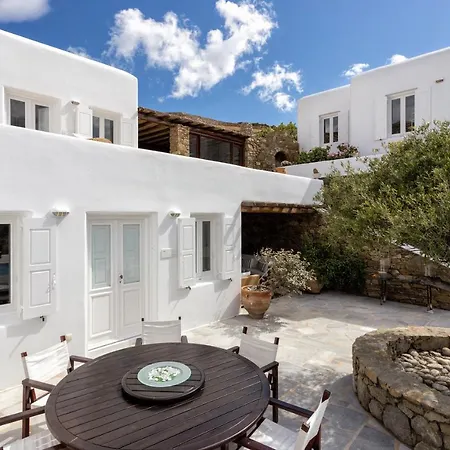 The Galaxy Mykonos Art Zen With Large Pool Greek Classic Chic *